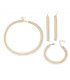 SET733 - Simple Big Brand Modern Jewelry Set